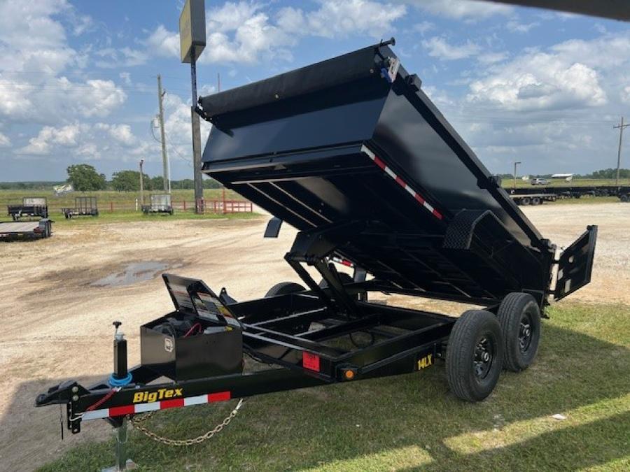 Big Tex 14LX 14K CHANNEL TAND DUMP 83"x12 BLACK, 6SIR Image 2