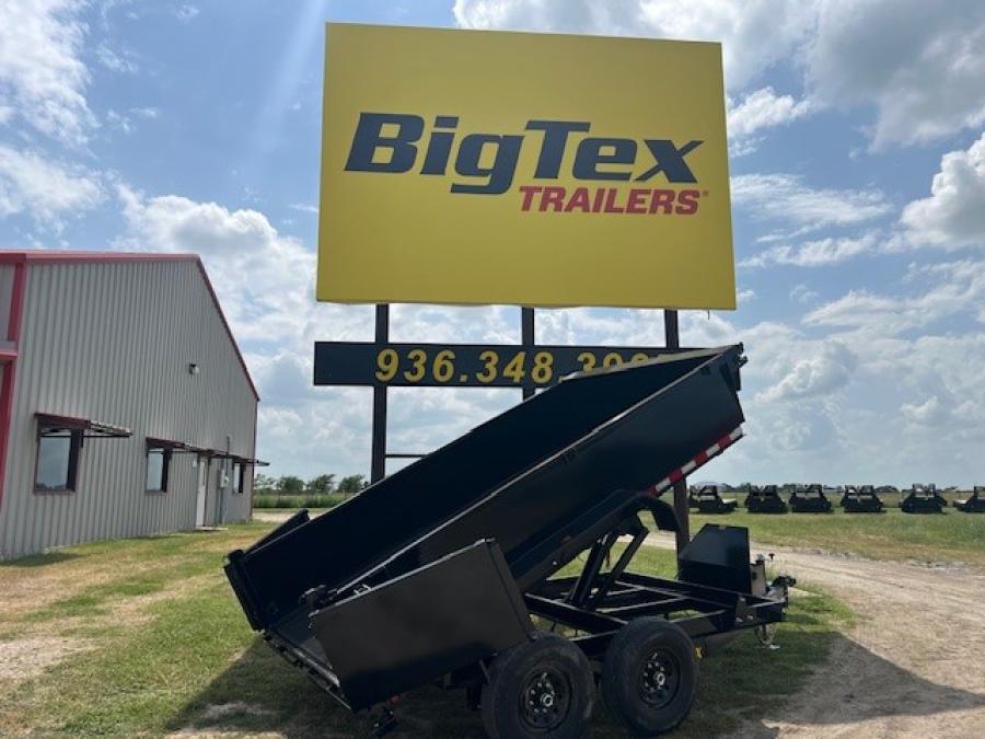 Big Tex 14LX 14K CHANNEL TAND DUMP 83"x12 BLACK, 6SIR Image 3