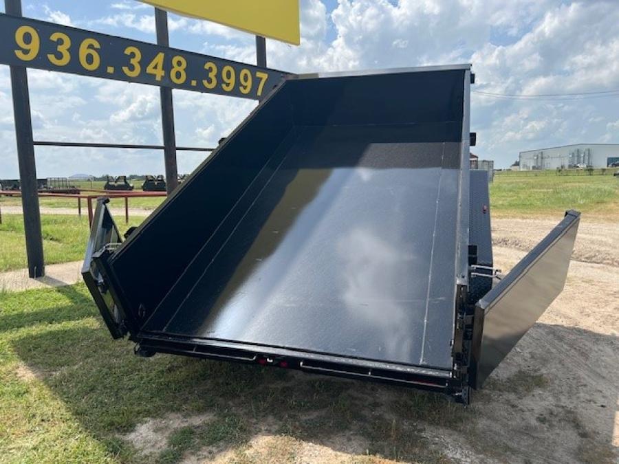 Big Tex 14LX 14K CHANNEL TAND DUMP 83"x12 BLACK, 6SIR Image 4