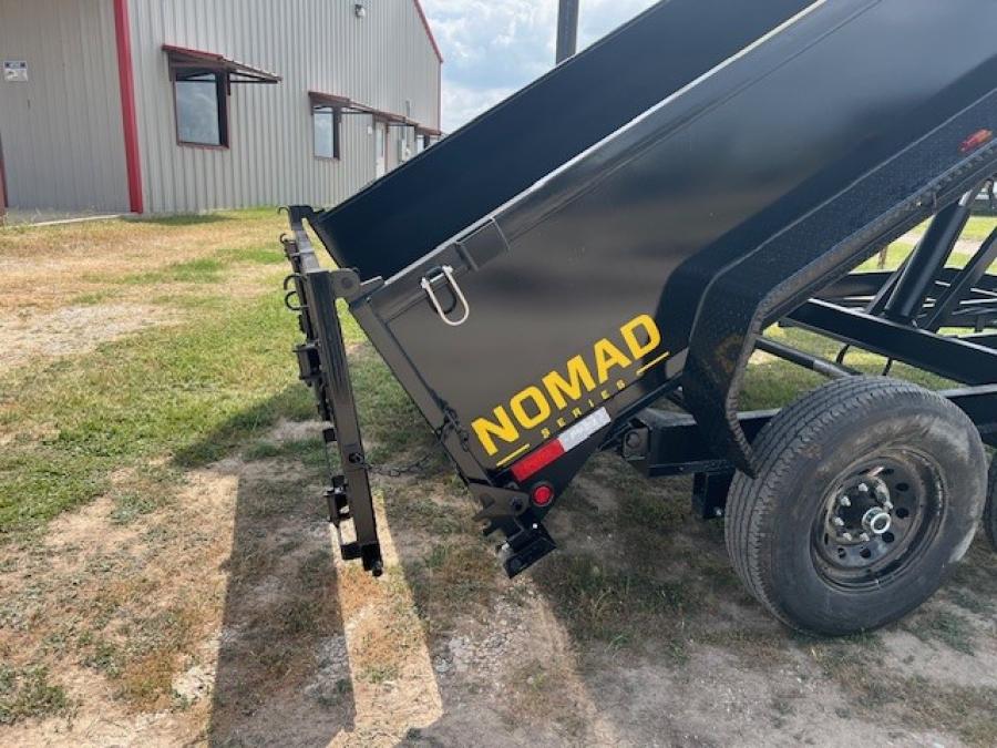 Big Tex 14LX 14K CHANNEL TAND DUMP 83"x12 BLACK, 6SIR Image 5