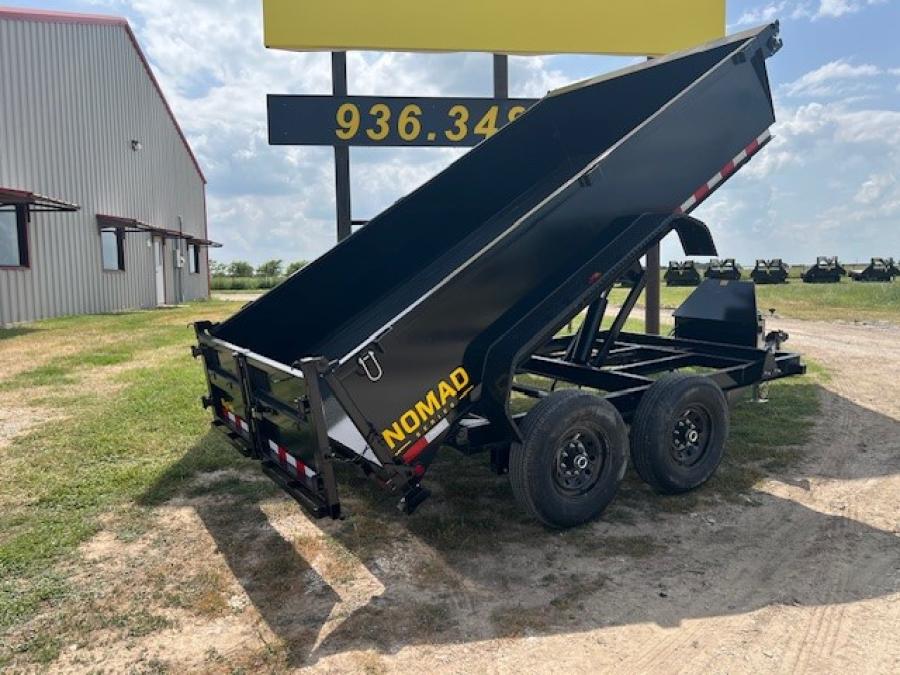 Big Tex 14LX 14K CHANNEL TAND DUMP 83"x12 BLACK, 6SIR Image 6