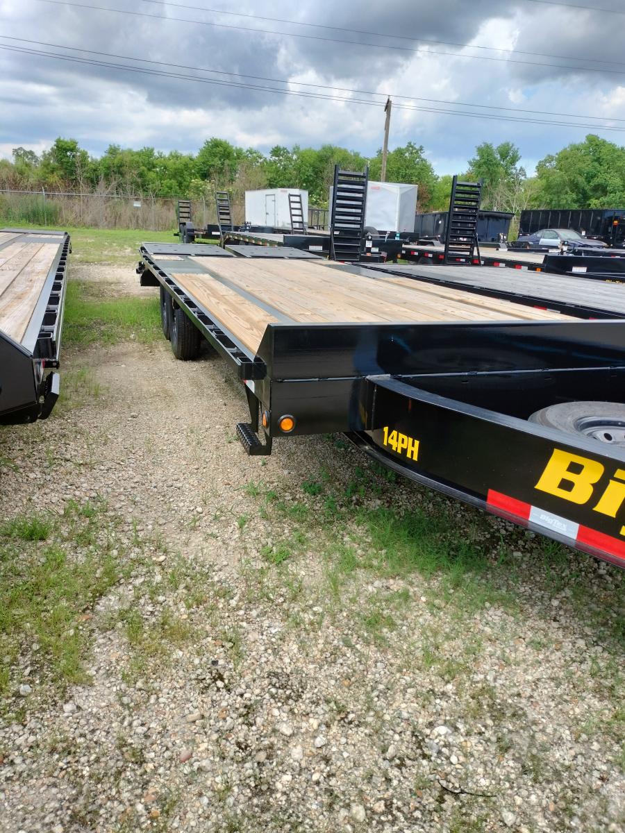 Big Tex 14PH, Pintle, 102" x 20', 15.9K, Dovetail, Mega Ramps Image 1
