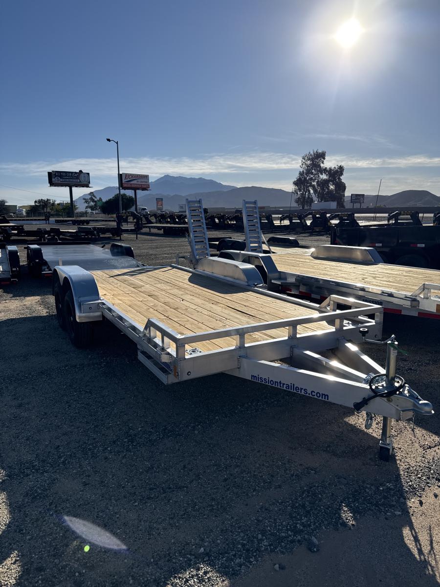 MOCH 8 x 18 Open Car Hauler Trailer by Mission Image 1