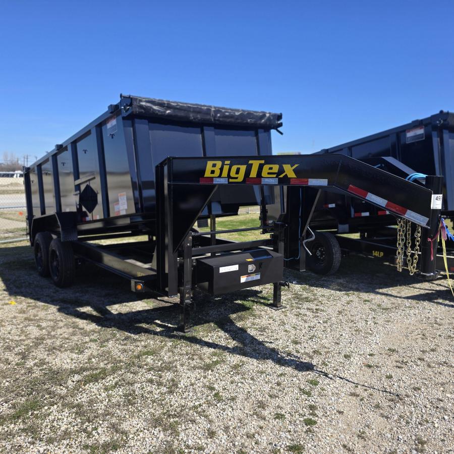 Big Tex 16GX, Dump, 83" x 16', 17.5K, 4' Sides Image 1