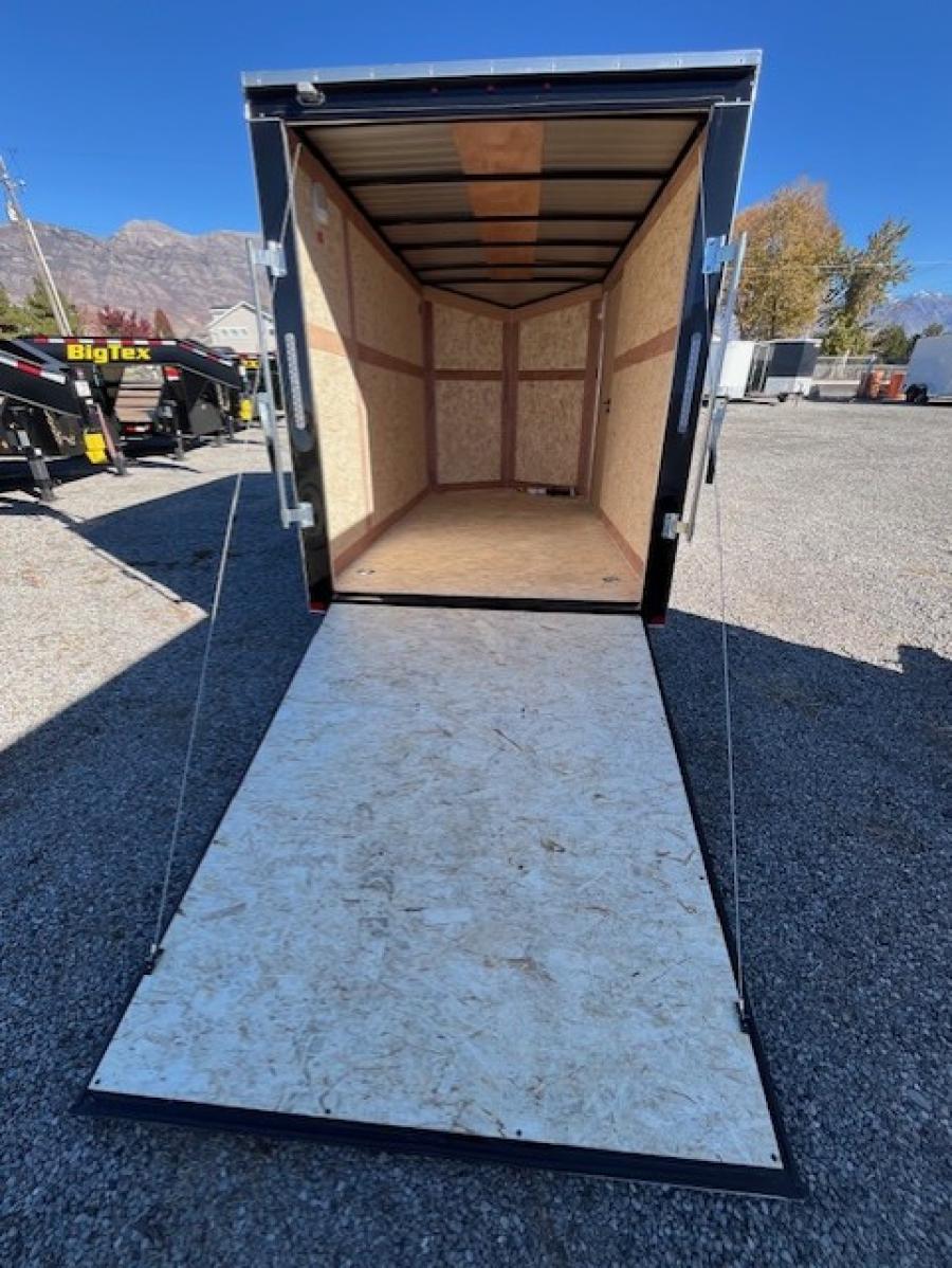 7X14 7X14 V NOSE ENCLOSED STD RAMP DOOR 7K BY CARRY ON Image 0