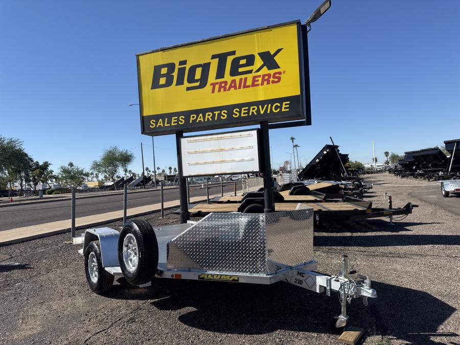 Aluma MC21 Aluma 1-Place Motorcycle 10 SA Utility Trailer RAMP RTD Image 0