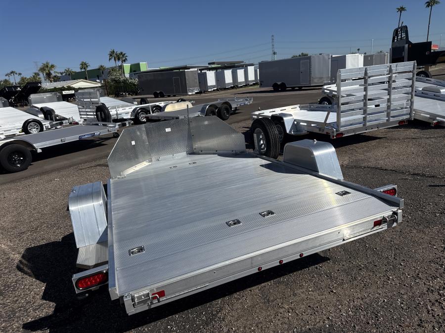 Aluma MC21 Aluma 1-Place Motorcycle 10 SA Utility Trailer RAMP RTD Image 1