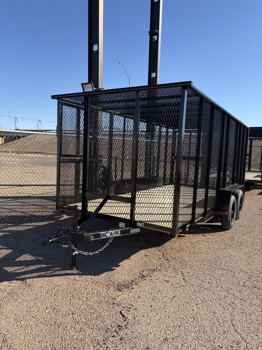 TGRT TIGER 83X16 TRASH TRAILER 6 SIDES Image 0
