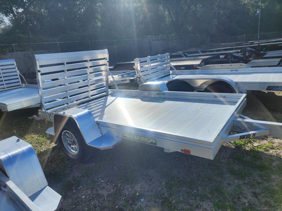 Aluma 6812 Aluma 68x12SA, Straight Tailgate Image 0
