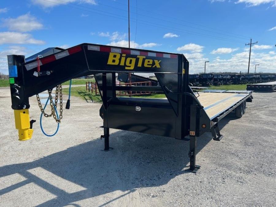 Big Tex 14GN, Gooseneck, 102" x 30', 15.9K, Dovetail, Mega Ramps Image 2