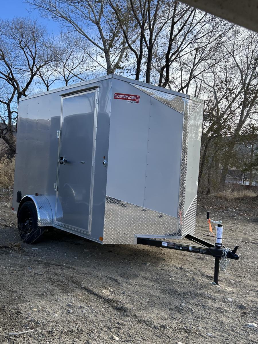 6X10 6X10 V NOSE ENCLOSED STD RAMP DOOR 3K BY CARRY ON image 0