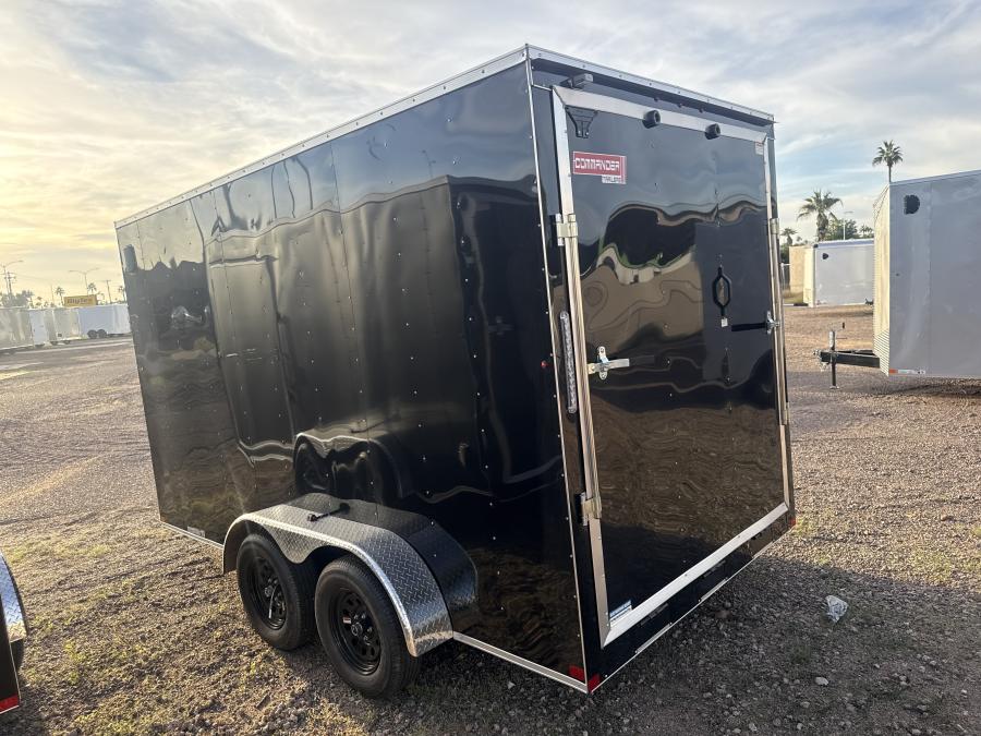 7X14 7X14 V NOSE ENCLOSED STD RAMP DOOR 7K BY CARRY ON Image 1