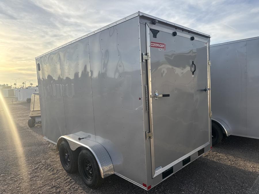 7X14 7X14 V NOSE ENCLOSED STD RAMP DOOR 7K BY CARRY ON Image 1