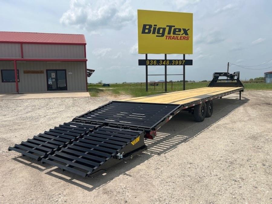 Big Tex 14GN, Gooseneck, 102″ x 40′, 15.9K, Dovetail, Mega Ramps image 5