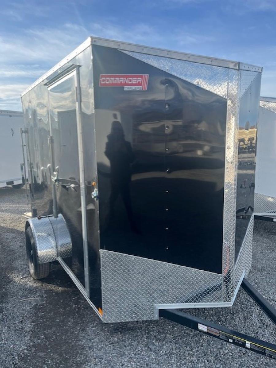 6X10 6X10 V NOSE ENCLOSED STD RAMP DOOR 3K BY CARRY ON Image 1