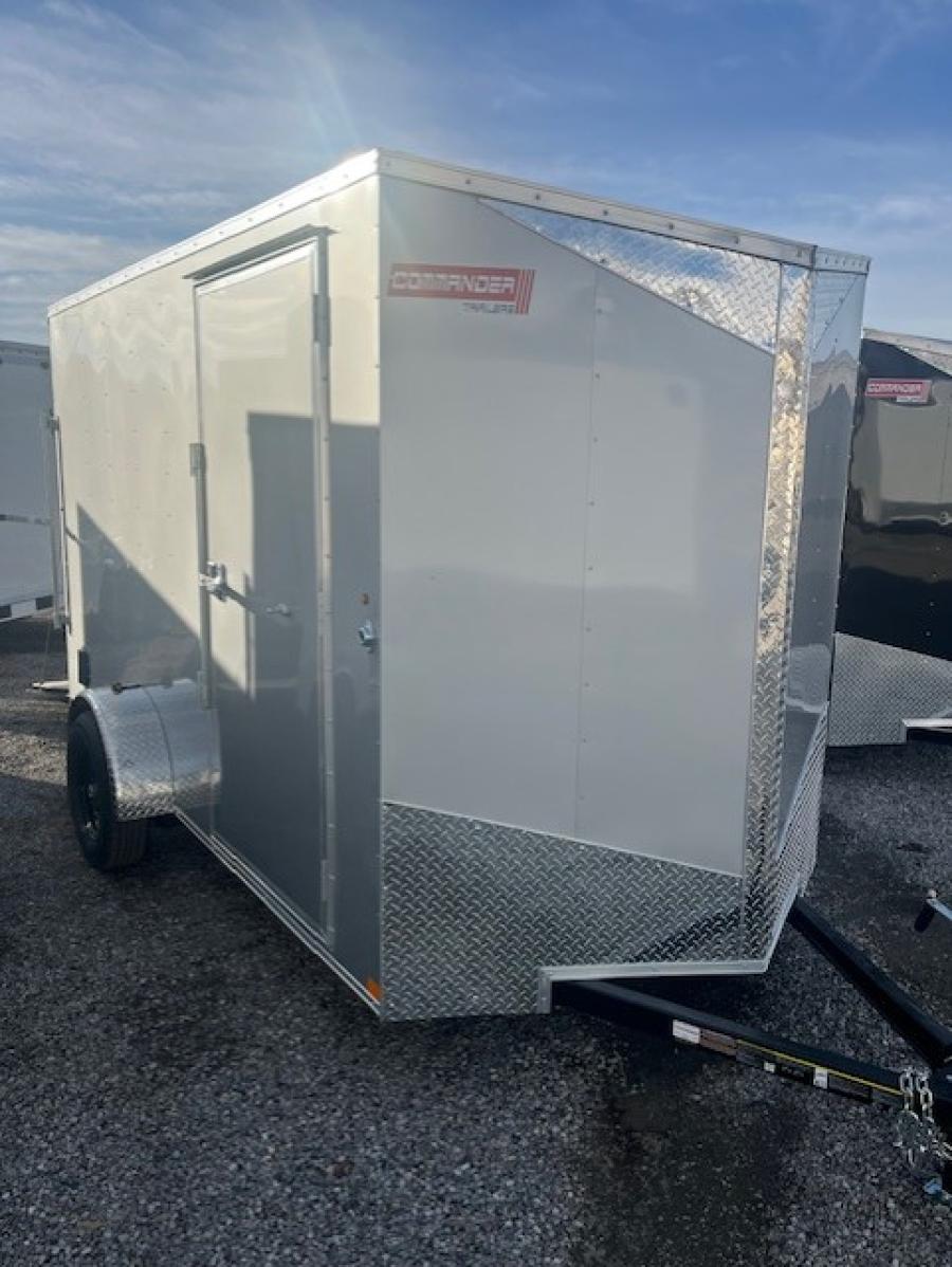 6X12 6X12 V NOSE ENCLOSED STD RAMP DOOR 7K BY CARRY ON Image 1