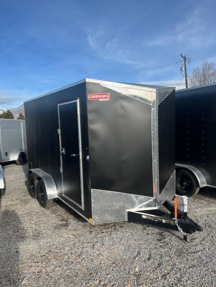 7X16 7X16 V NOSE ENCLOSED STD RAMP DOOR 7K BY CARRY ON Image 0