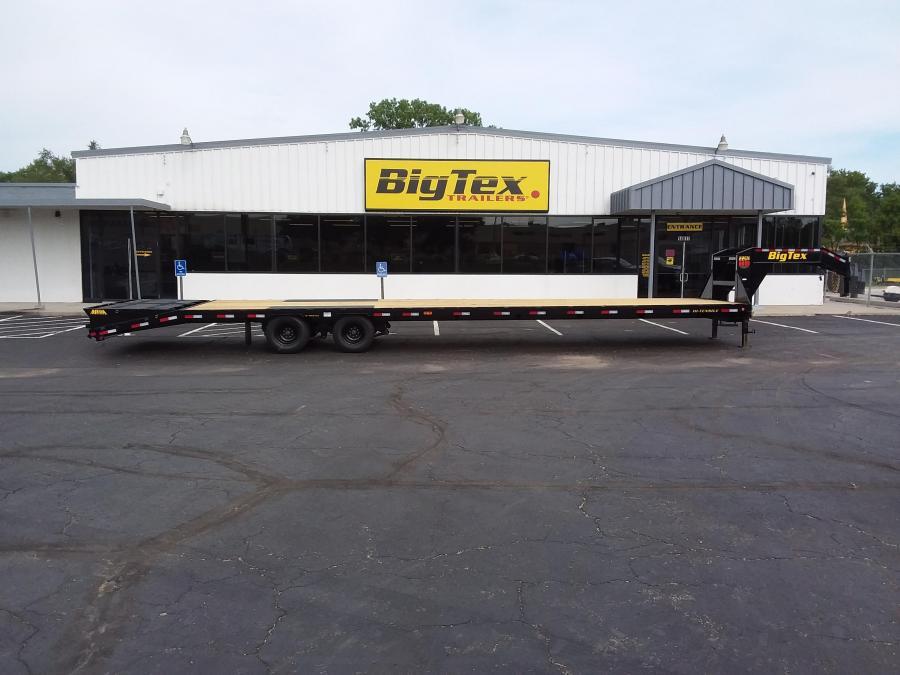 Big Tex 22GN, Gooseneck, 102" x 40', 23.9K, Dovetail, Mega Ramps Image 0
