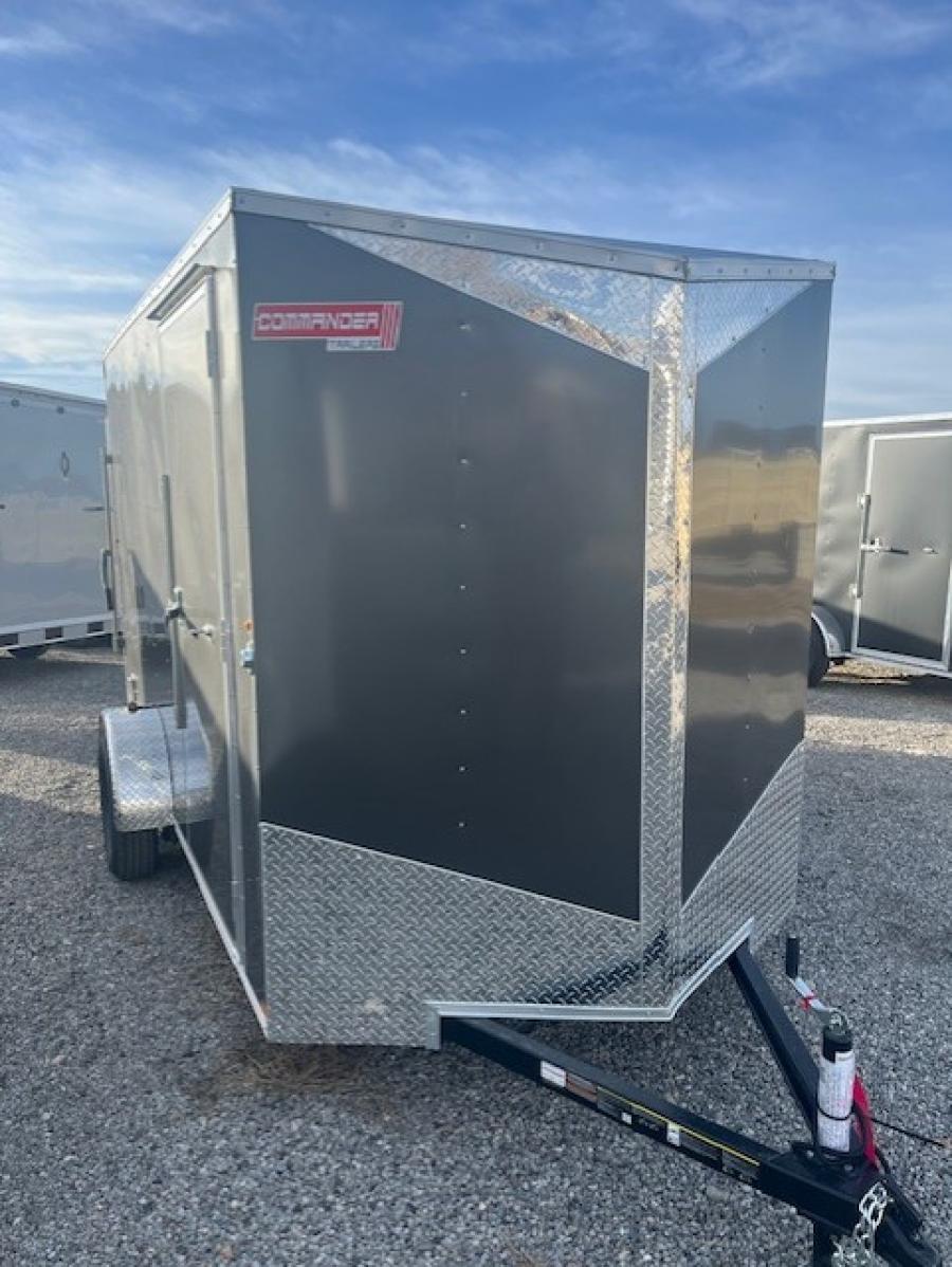 6X12 6X12 V NOSE ENCLOSED STD RAMP DOOR 7K BY CARRY ON Image 1