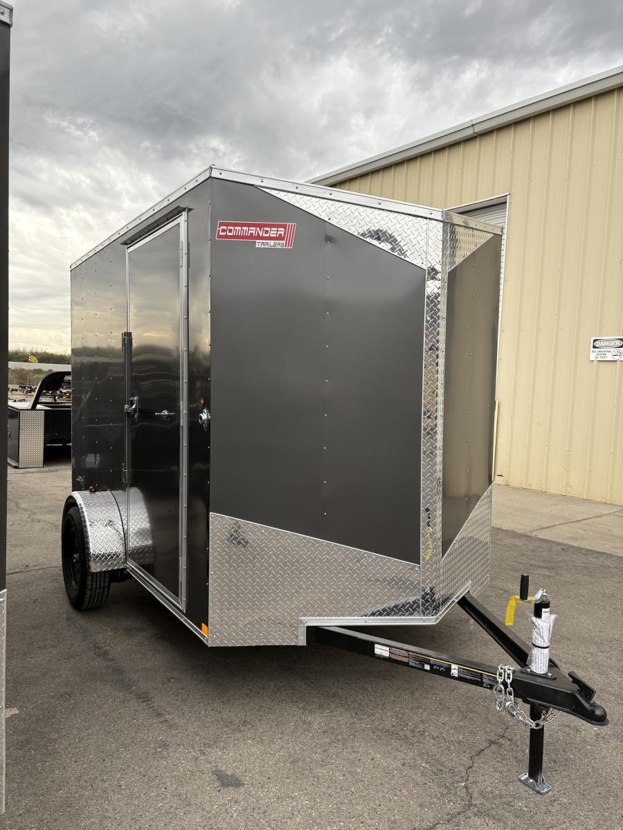 6X10 6X10 V NOSE ENCLOSED STD RAMP DOOR 3K BY CARRY ON Image 0