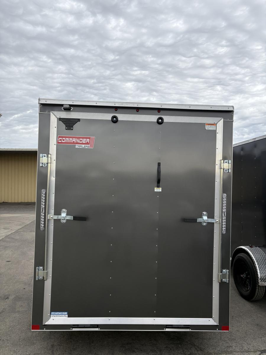 6X10 6X10 V NOSE ENCLOSED STD RAMP DOOR 3K BY CARRY ON Image 1