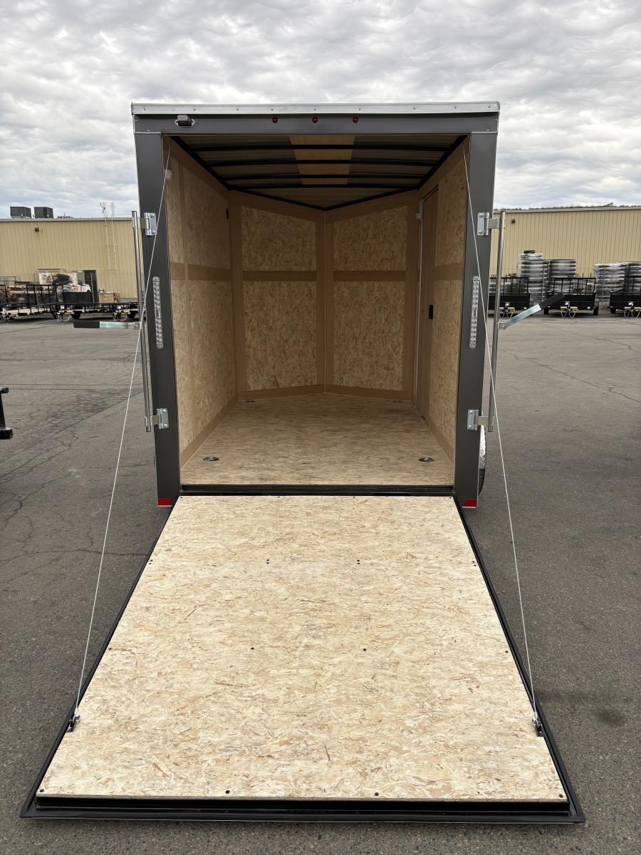 6X10 6X10 V NOSE ENCLOSED STD RAMP DOOR 3K BY CARRY ON Image 2