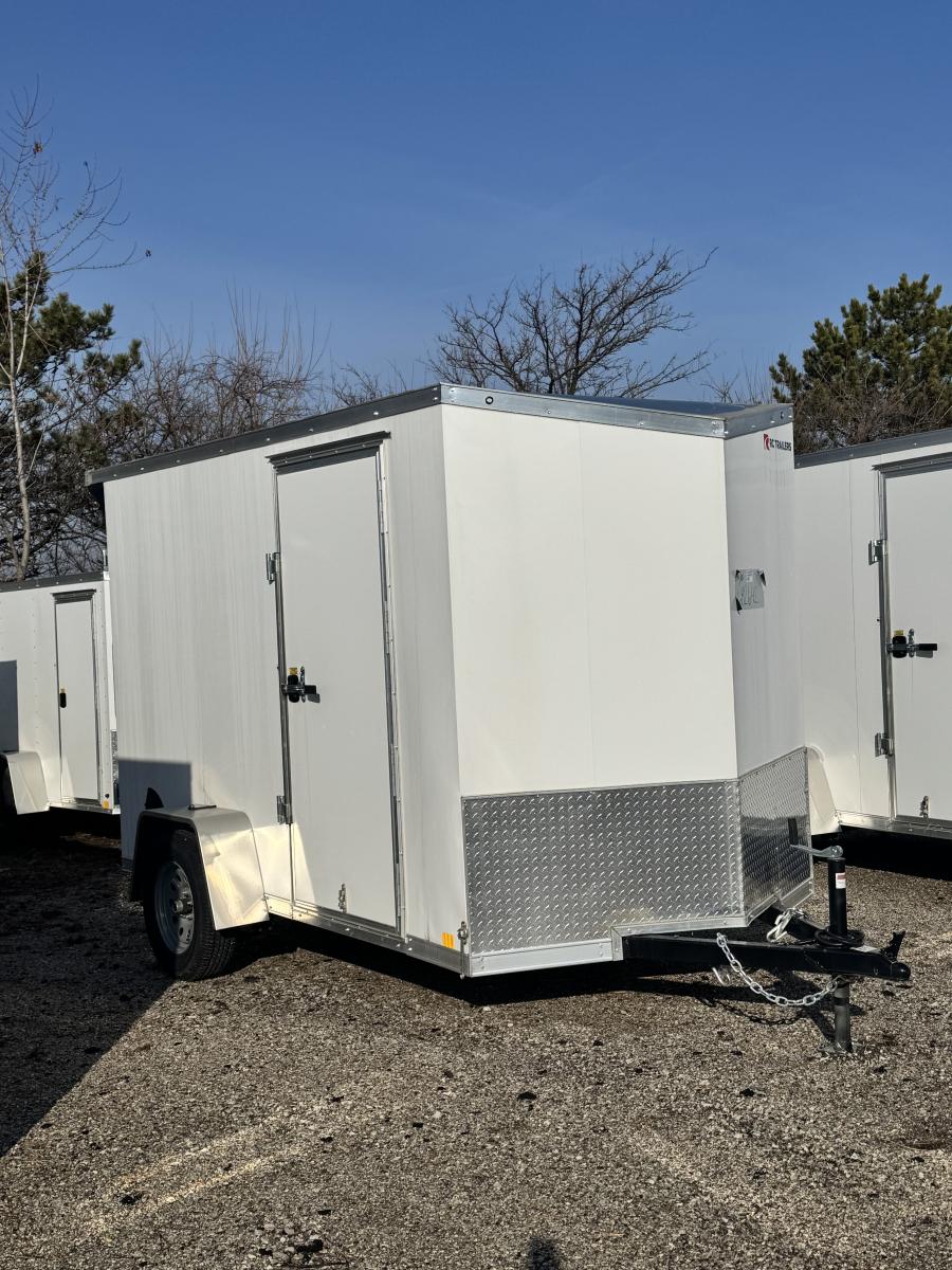 RDLX RDLX 6 x 10 SA FLAT TOP WEDG ENCLOSED TRAILER BY RC Image 0