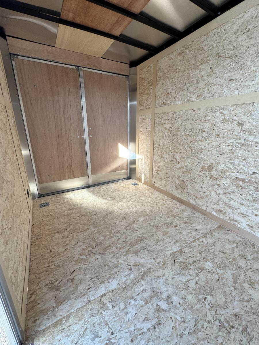 RDLX RDLX 6 x 10 SA FLAT TOP WEDG ENCLOSED TRAILER BY RC Image 3