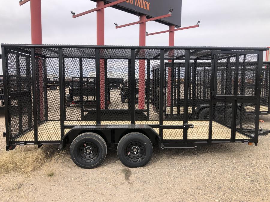 TGRT TIGER 83X16 TRASH TRAILER 6 SIDES Image 1
