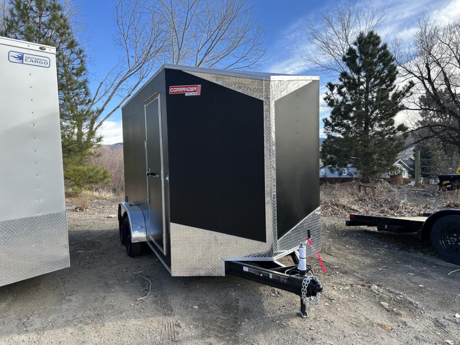 7X14 7X14 V NOSE ENCLOSED STD RAMP DOOR 7K BY CARRY ON image 0