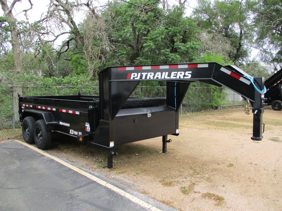PJ DL, Dump, 14′ x 83″, 14k, Gooseneck Image 0