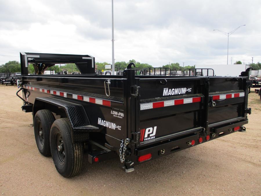 PJ DL, Dump, 14′ x 83″, 14k, Gooseneck Image 1