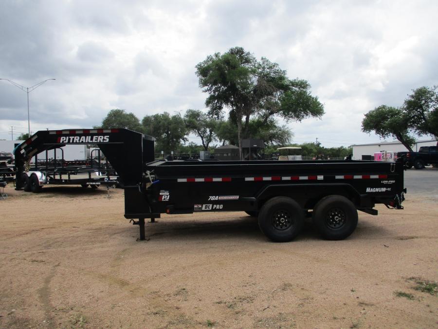 PJ DL, Dump, 14′ x 83″, 14k, Gooseneck Image 2