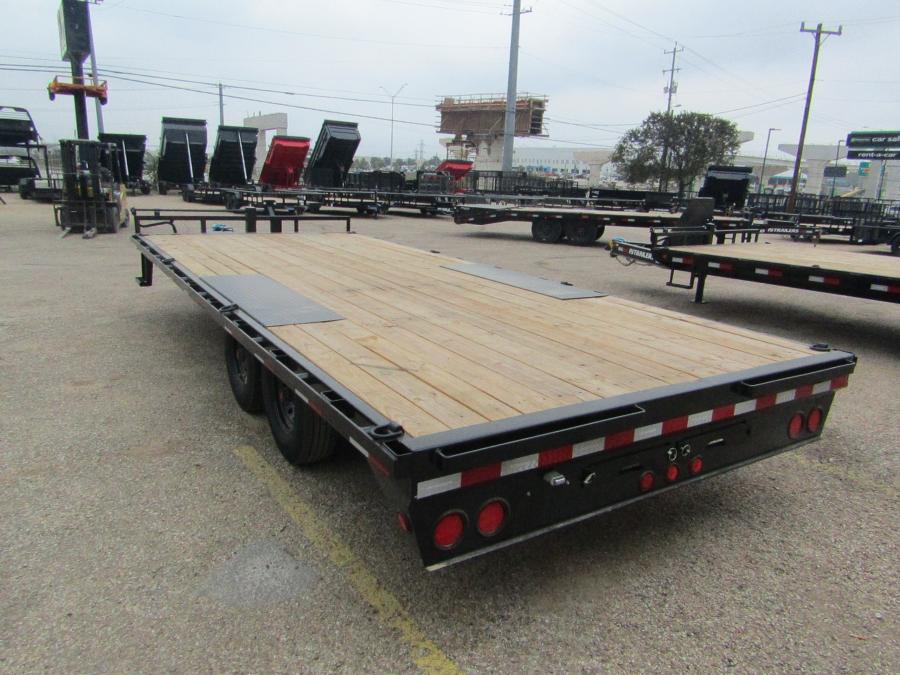 PJ TRAILERS F8J2 PJ20X102, EB2, SM, SIR, 8DR, S STEPS, LID/TONG, BLACK Image 1