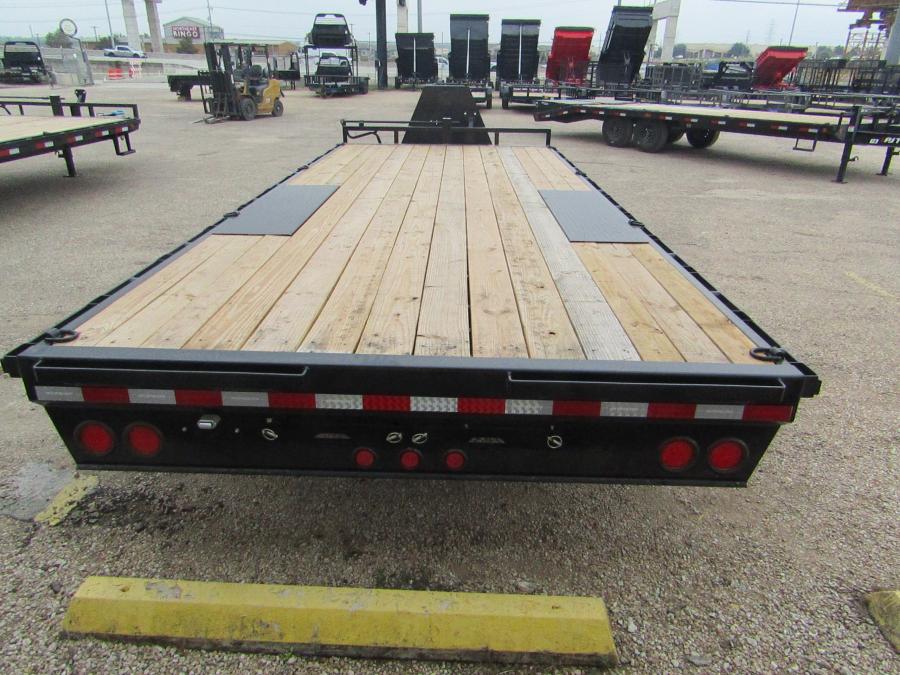 PJ TRAILERS F8J2 PJ24X102, EB2, SM, SIR, 8DR, S STEPS, LID/TONG, BLACK Image 3