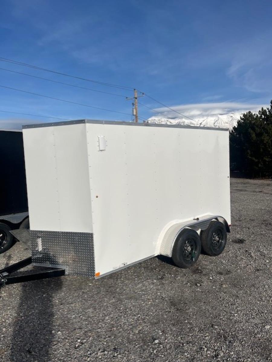 6X12 6X12 V NOSE ENCLOSED STD RAMP DOOR 7K BY CARRY ON image 1