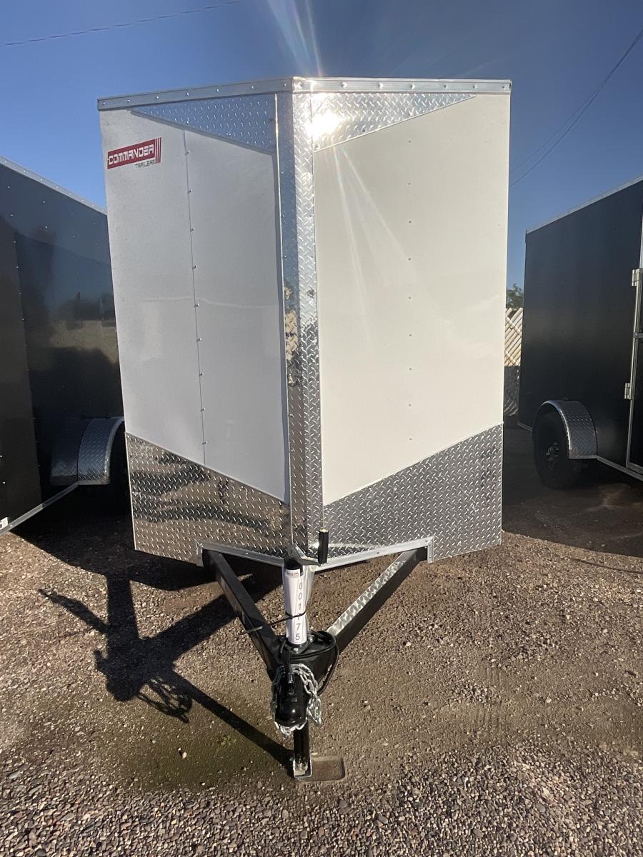 6X10 6X10 V NOSE ENCLOSED STD RAMP DOOR 3K BY CARRY ON Image 0