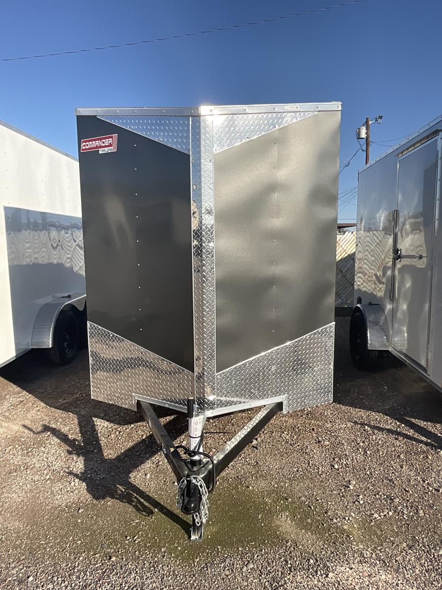 6X10 6X10 V NOSE ENCLOSED STD RAMP DOOR 3K BY CARRY ON Image 0