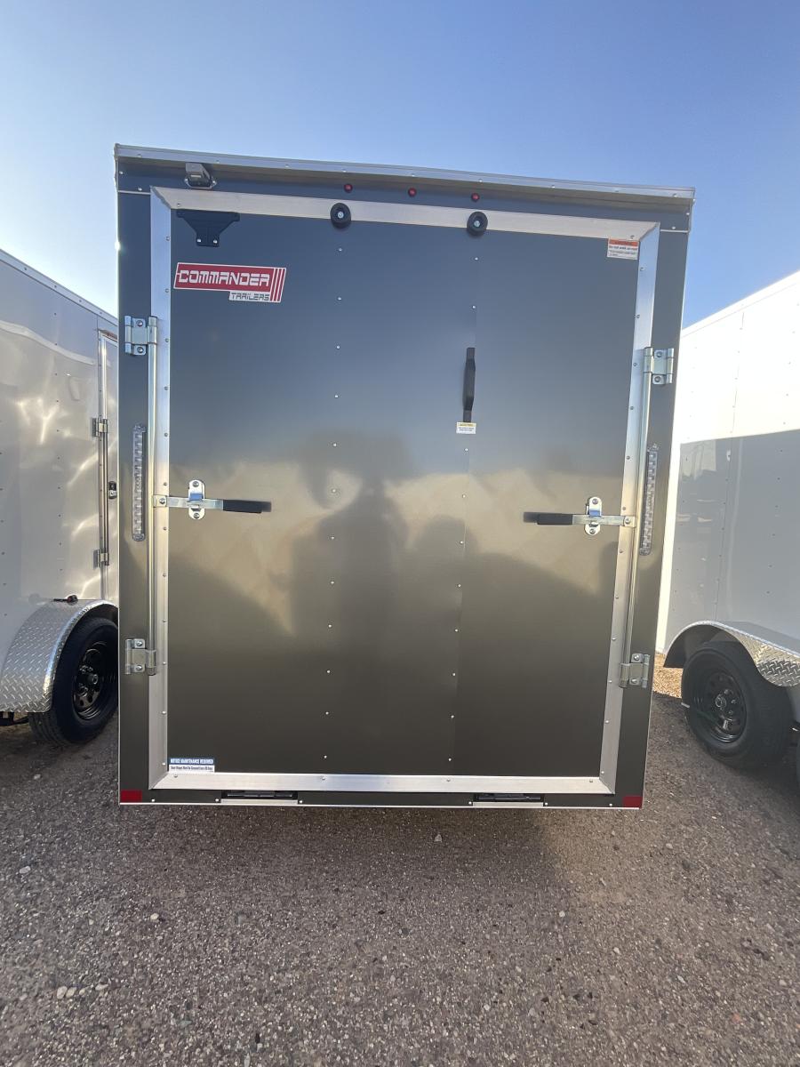 6X10 6X10 V NOSE ENCLOSED STD RAMP DOOR 3K BY CARRY ON Image 2