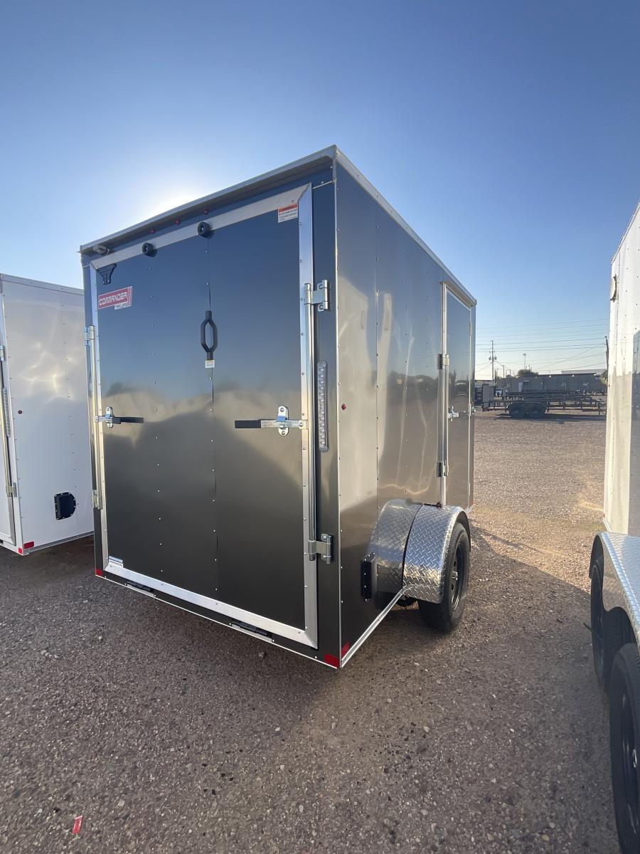 6X10 6X10 V NOSE ENCLOSED STD RAMP DOOR 3K BY CARRY ON Image 3