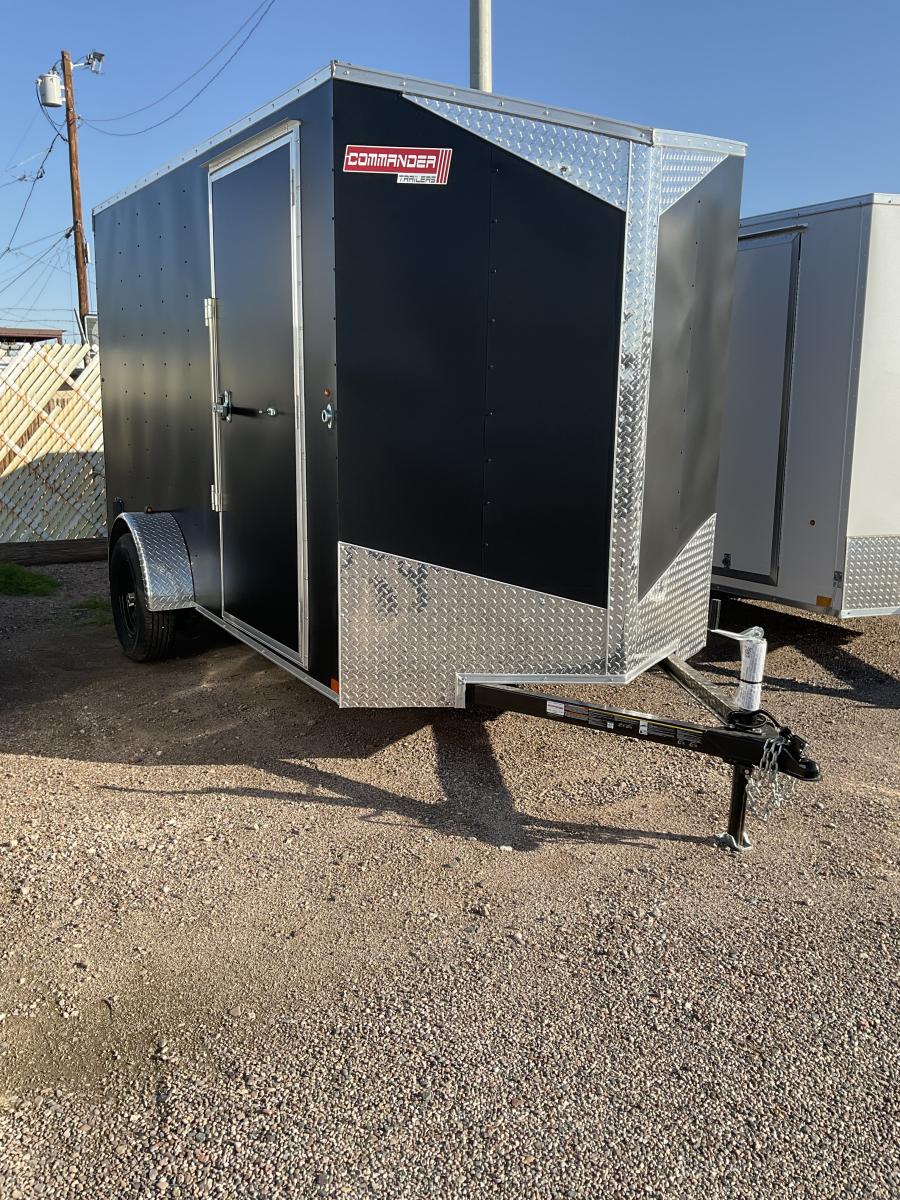 6X12 6X12 V NOSE ENCLOSED STD RAMP DOOR 7K BY CARRY ON Image 1