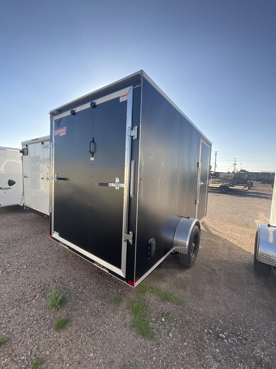 6X12 6X12 V NOSE ENCLOSED STD RAMP DOOR 7K BY CARRY ON Image 2