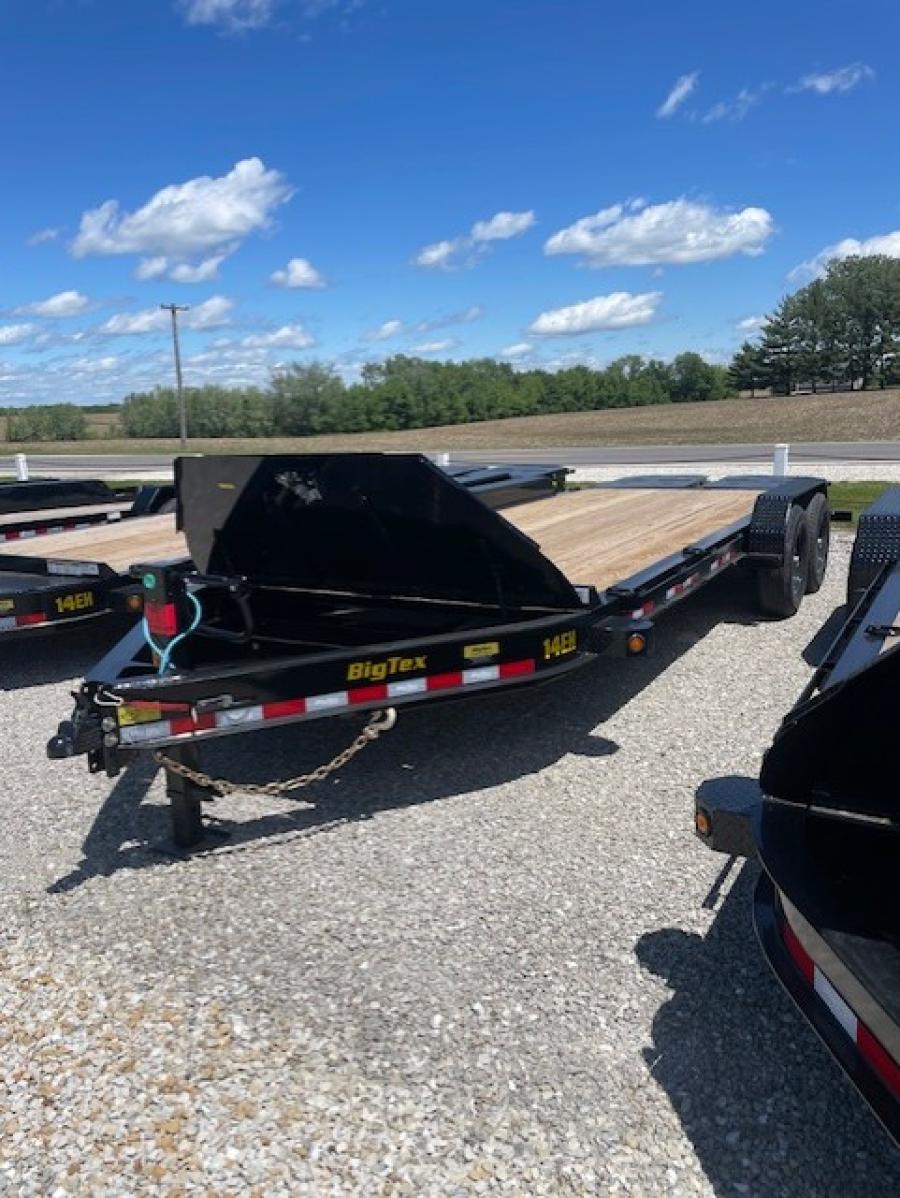 Big Tex 14EH, Equipment, 83″ x 22′, 15.4K, Dovetail, Mega Ramps, X-Series Image 1