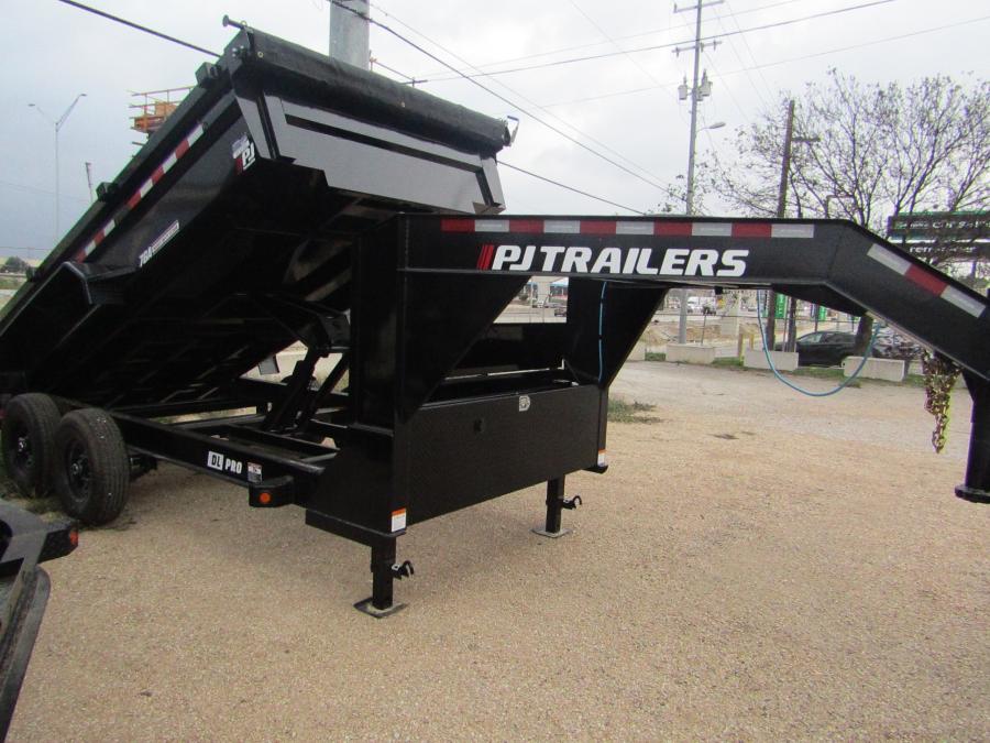 PJ DL, Dump, 14' x 83", 14k, Gooseneck Image 0