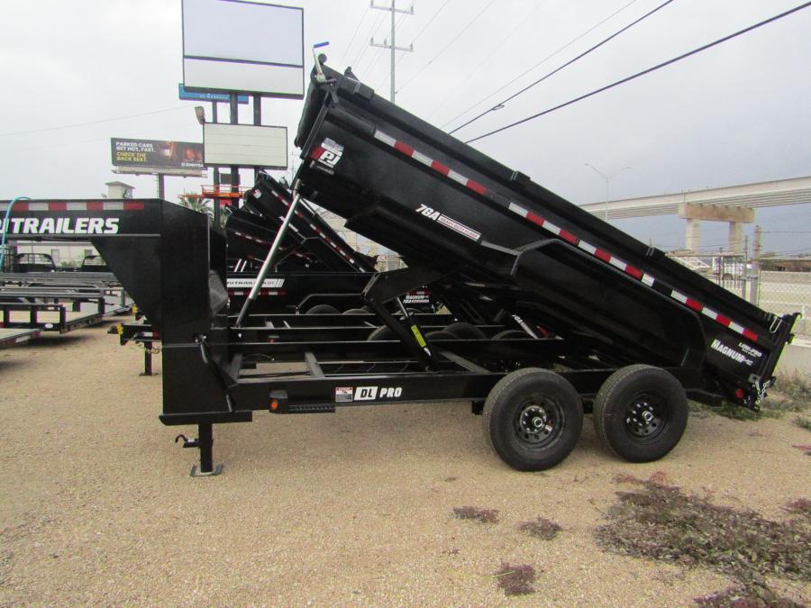 PJ DL, Dump, 14' x 83", 14k, Gooseneck Image 1