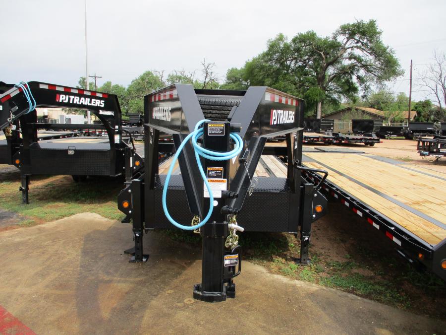 PJ TRAILERS LQS3 PJ 32FT GN EB2  14k ST DECK SI TOOLBOX Image 0