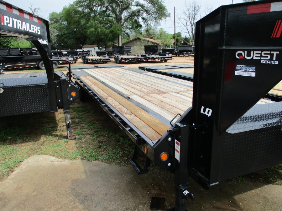 PJ TRAILERS LQS3 PJ 32FT GN EB2  14k ST DECK SI TOOLBOX Image 1