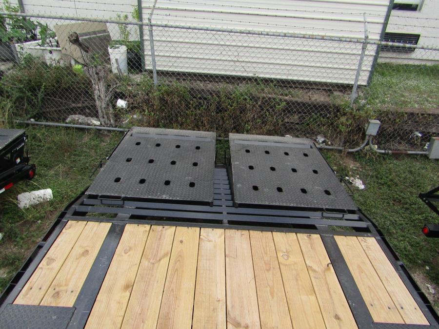 PJ TRAILERS LQS3 PJ 32FT GN EB2  14k ST DECK SI TOOLBOX Image 0