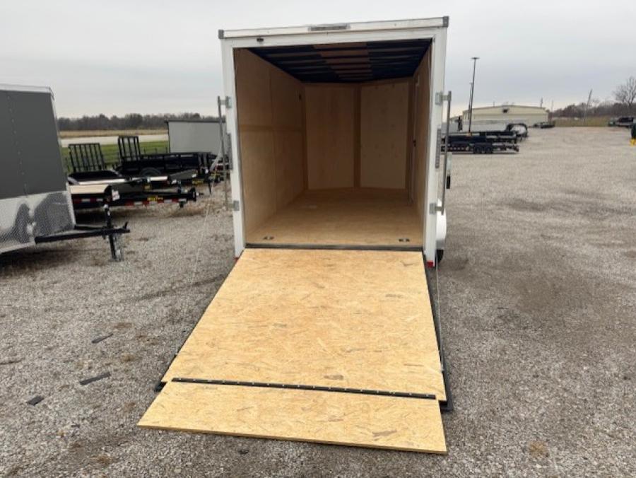 RWT7 RWT 7 x 14 TA FLAT TOP WEDGE ENCLOSED TRAILER BY RC Image 4