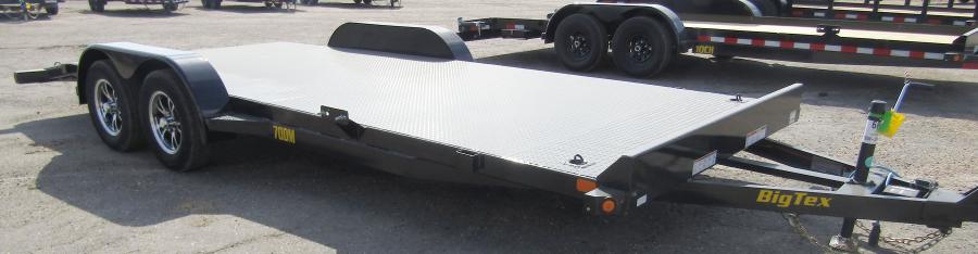Big Tex 70DM, Car Hauler, 83" x 20', 7K Image 3
